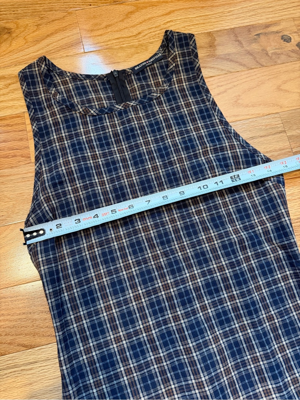 Brandy Melville Plaid Mini Dress - Picture 5 of 6